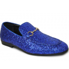 Glitter Slip On Tuxedo Shoes